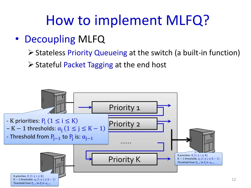 how to implement mlfq decoupling mlfq stateless