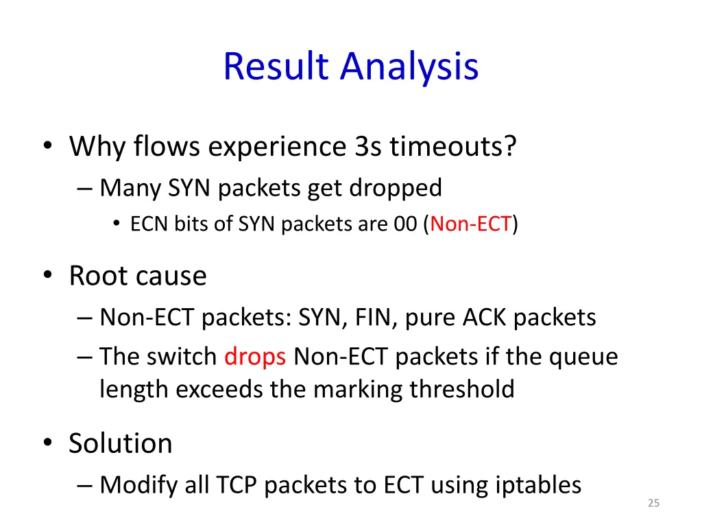 result analysis 1