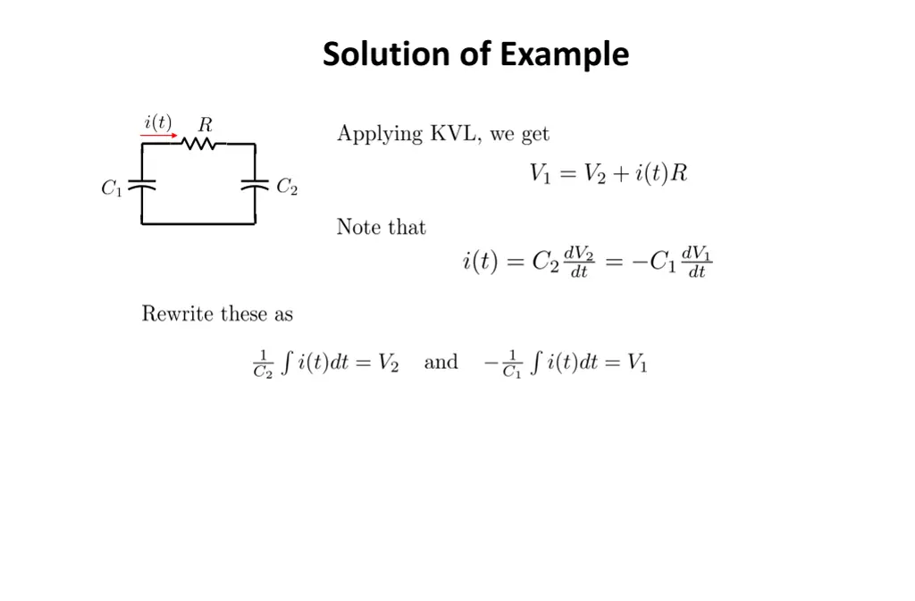 solution of example 2