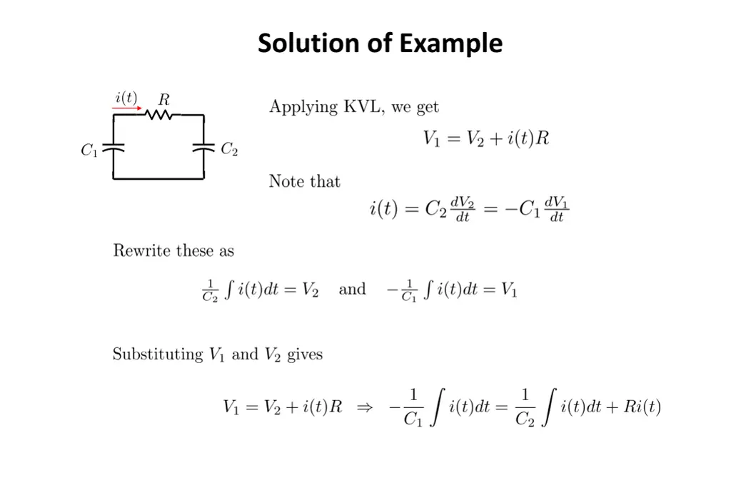 solution of example 3