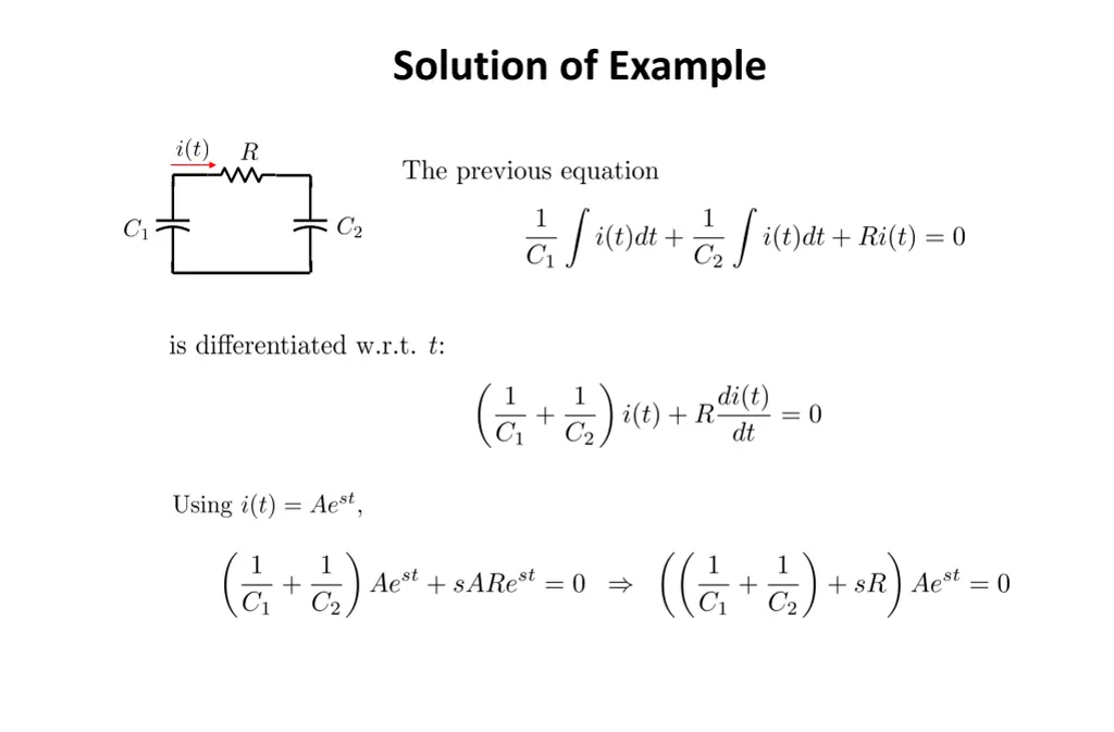 solution of example 7