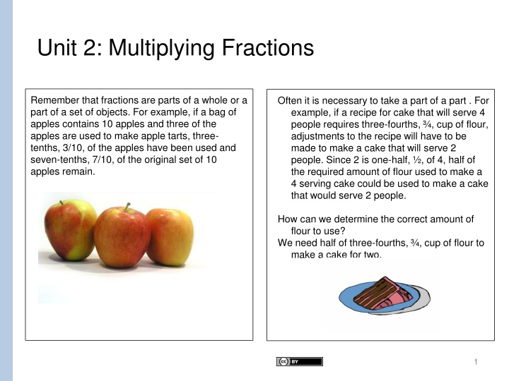 unit 2 multiplying fractions