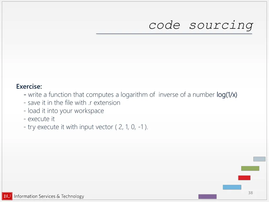 code sourcing 3