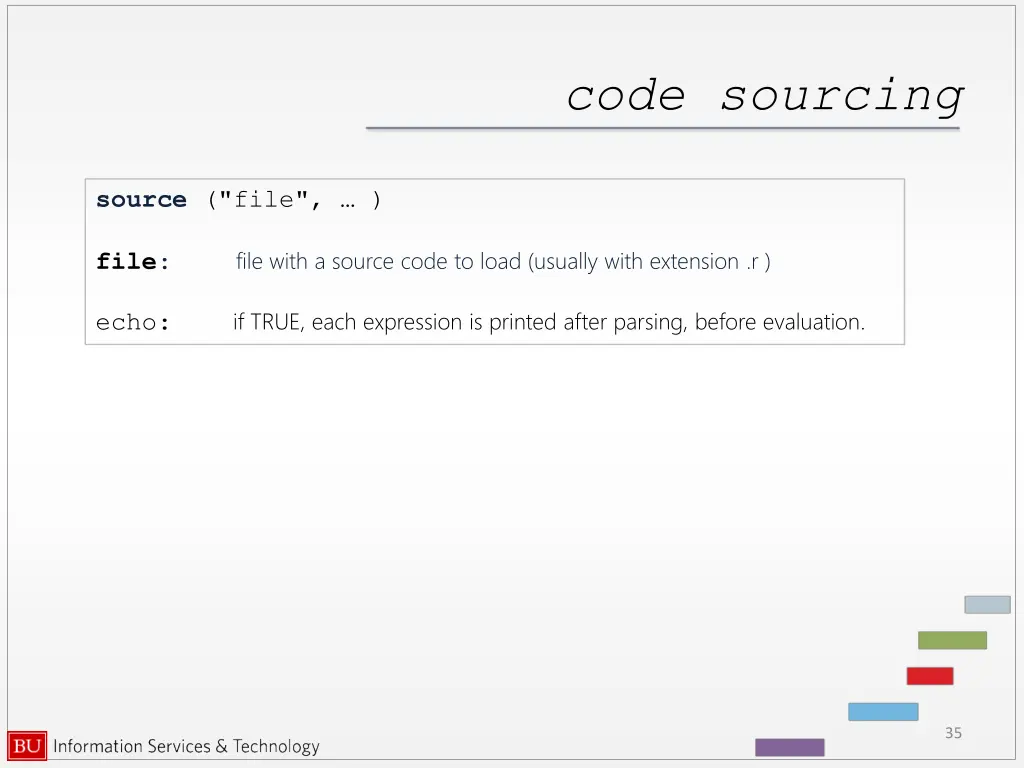 code sourcing