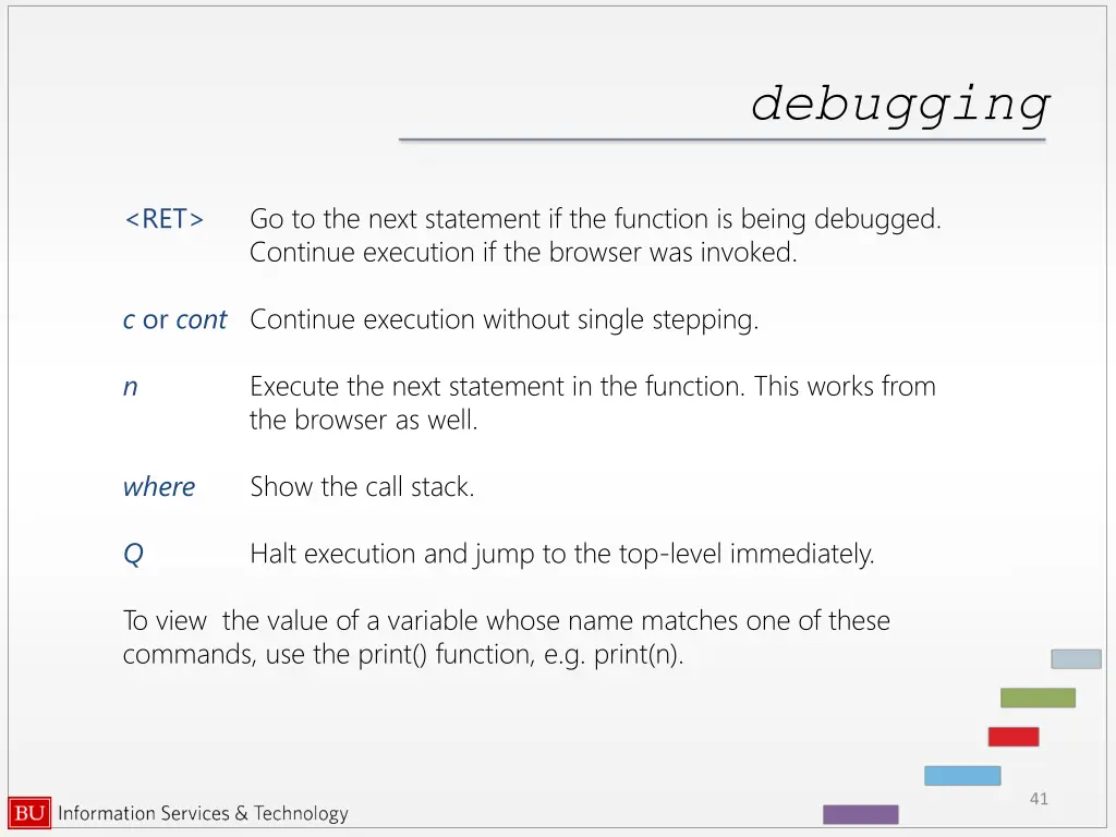 debugging 2