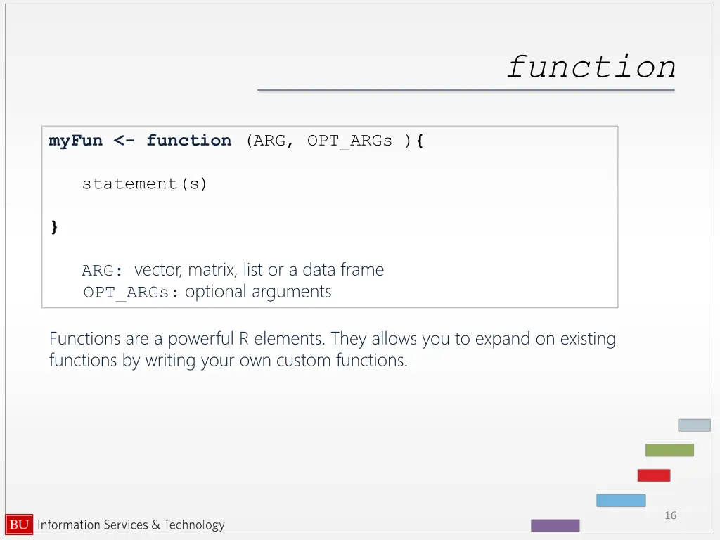 function