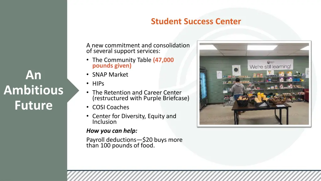 student success center