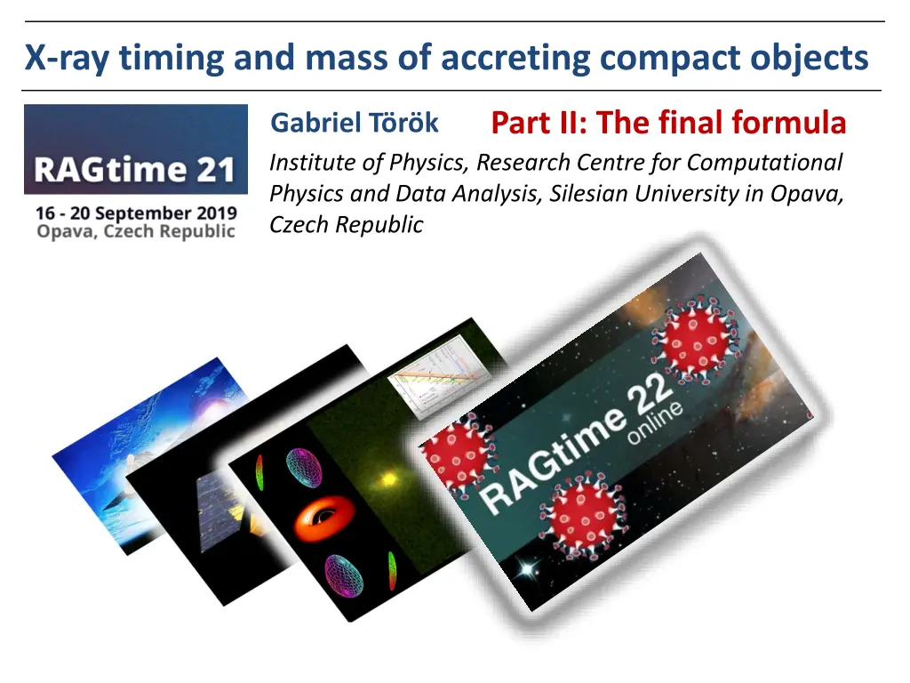 x ray timing and mass of accreting compact objects 1