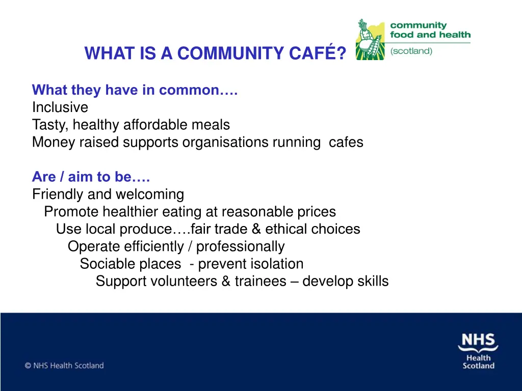 what is a community caf