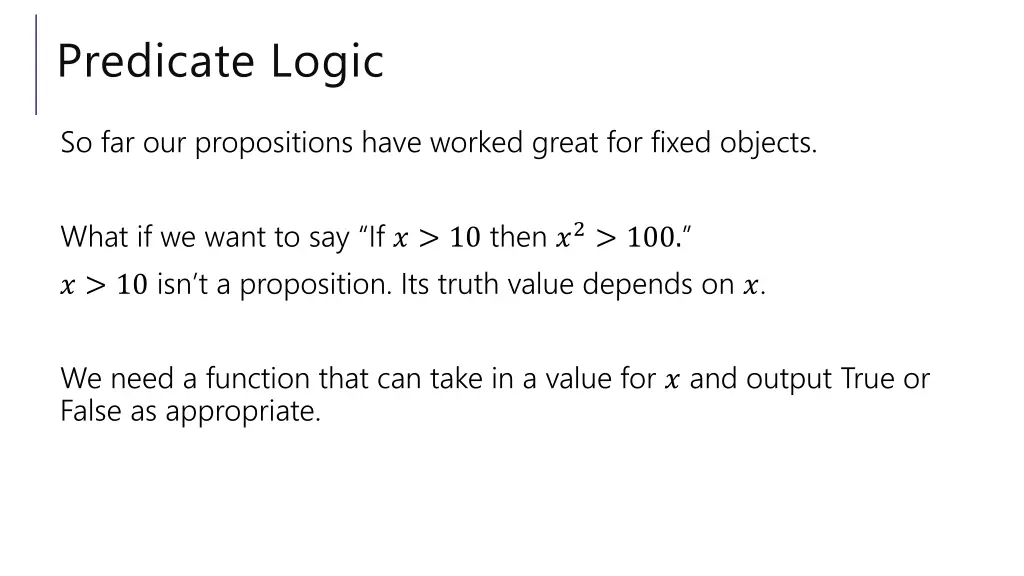 predicate logic 1