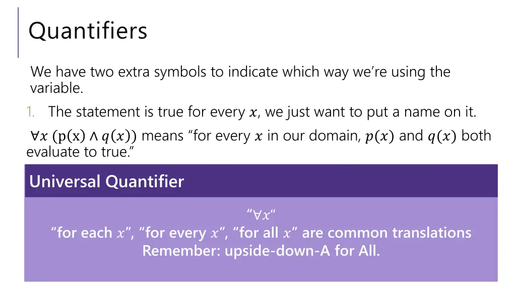 quantifiers 2