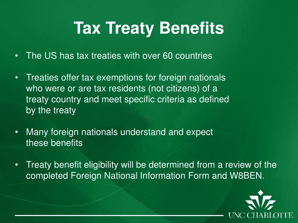 tax treaty benefits