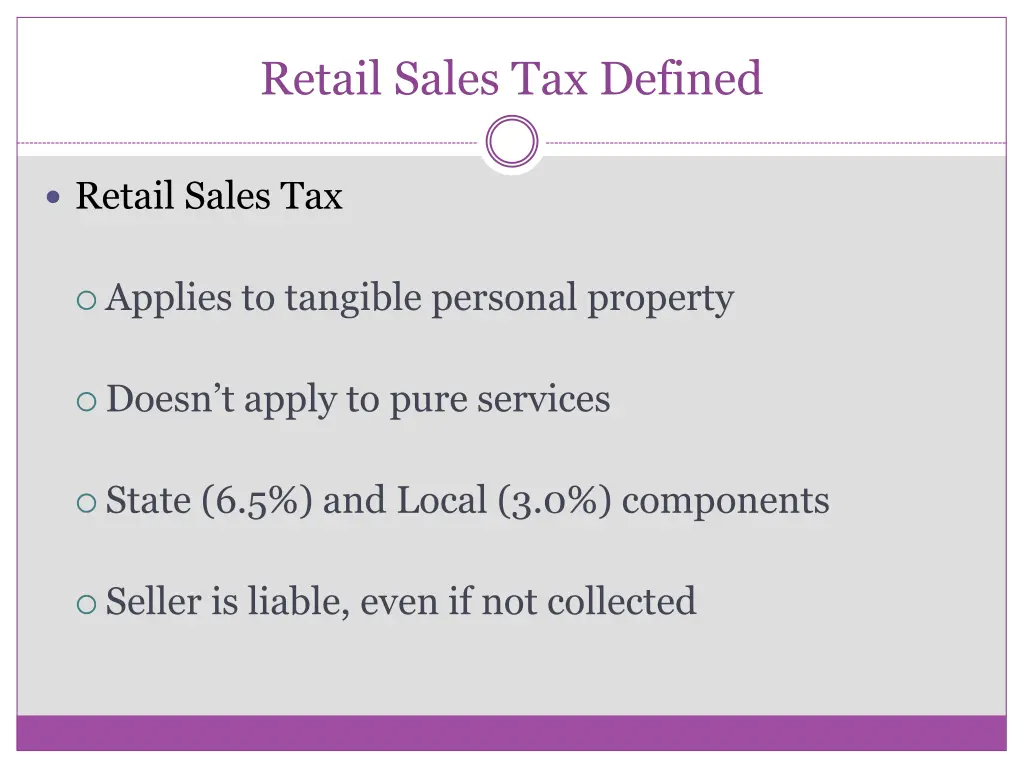 retail sales tax defined