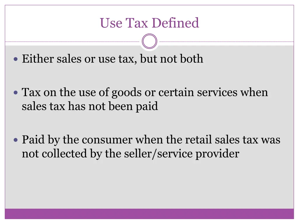 use tax defined