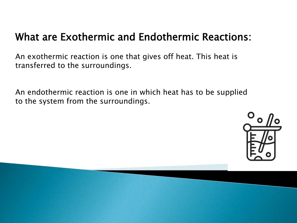 what are exothermic and endothermic reactions 1