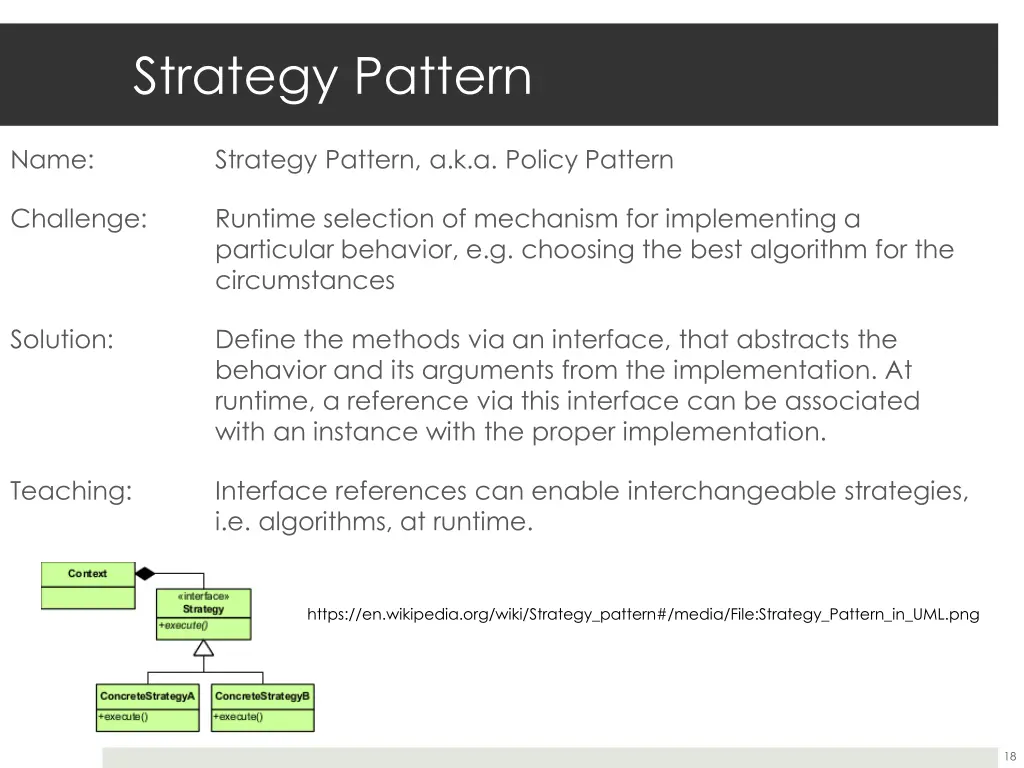 strategy pattern 1