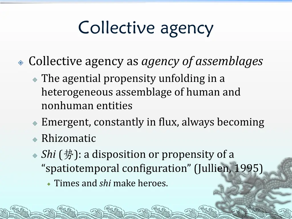 collective agency