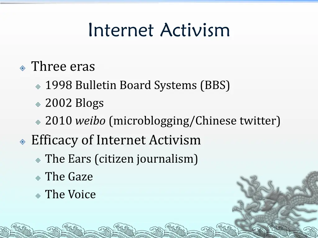 internet activism