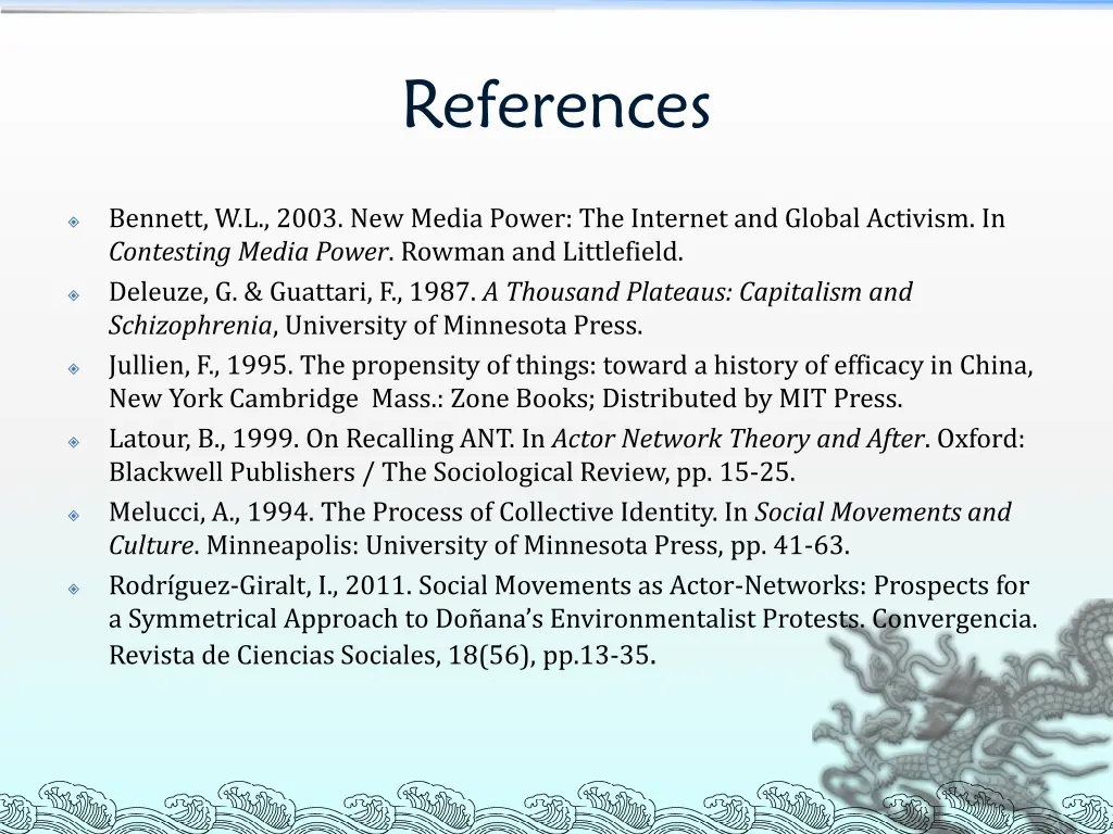 references