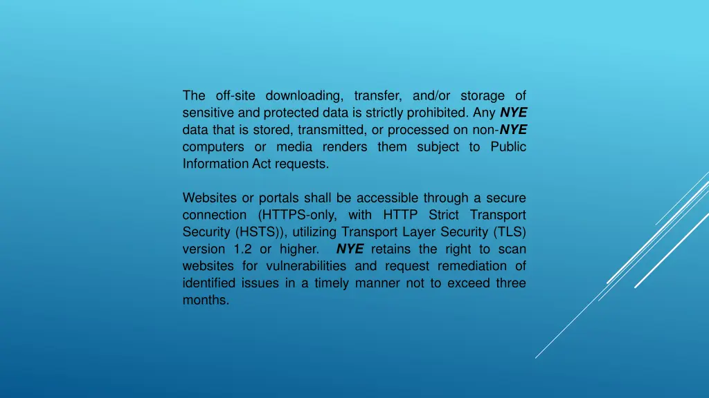 the off site downloading transfer and or storage 1