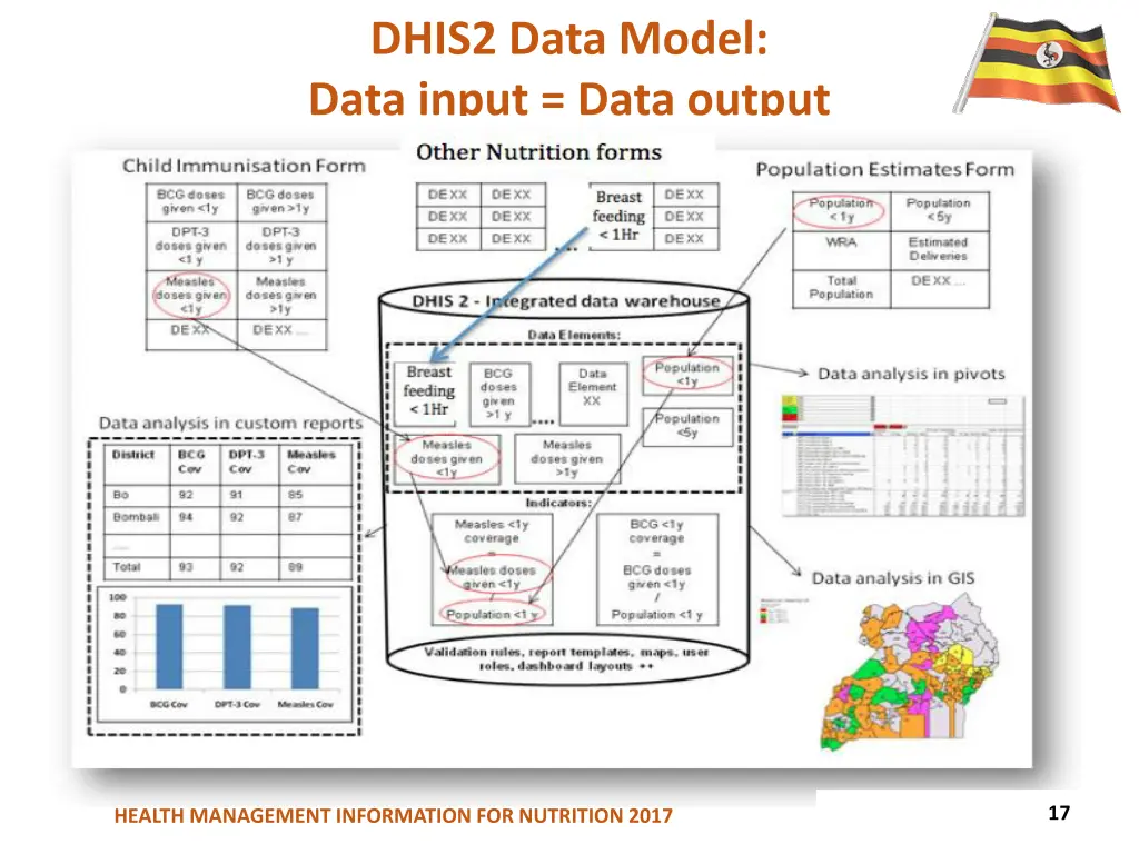 dhis2 data model data input data output overview