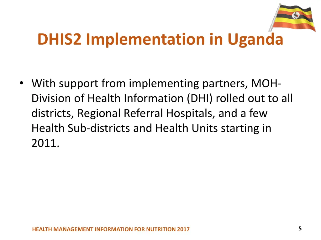 dhis2 implementation in uganda