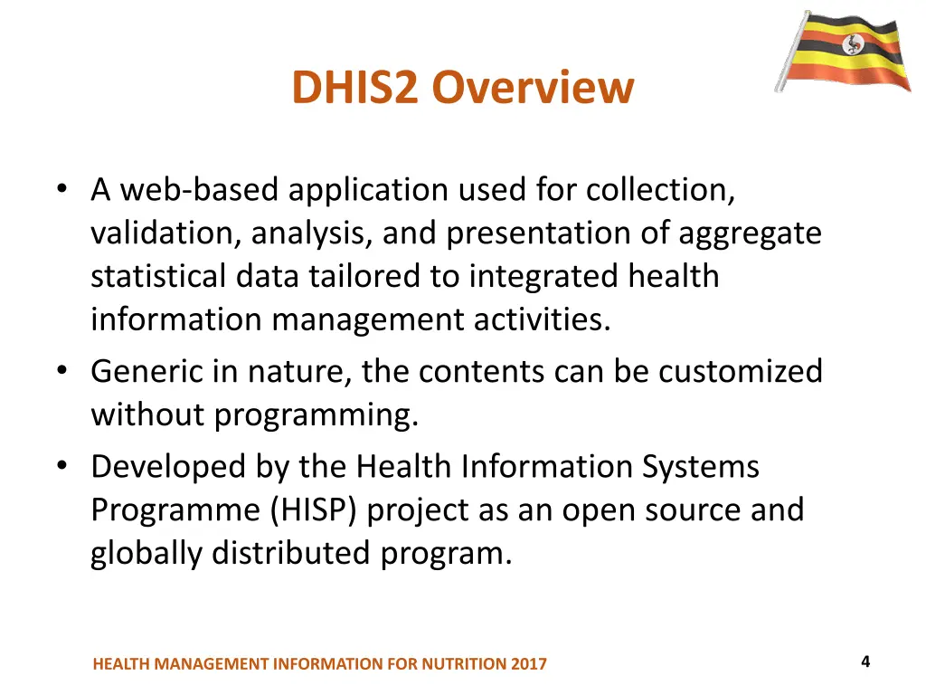 dhis2 overview