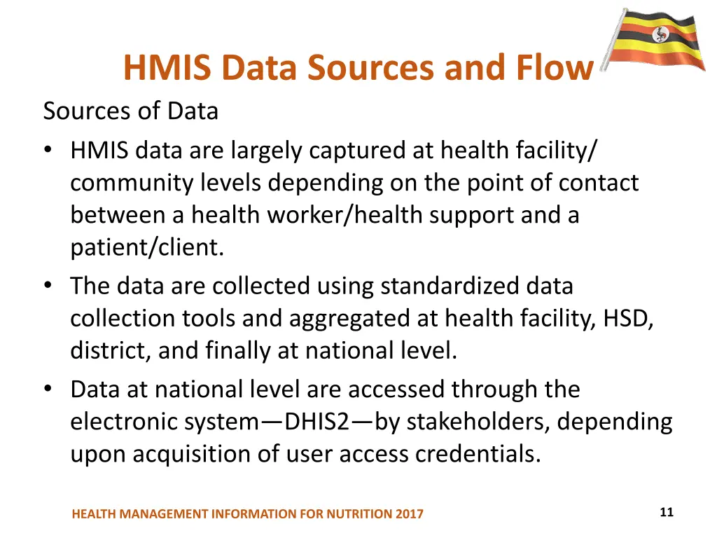 hmis data sources and flow sources of data hmis