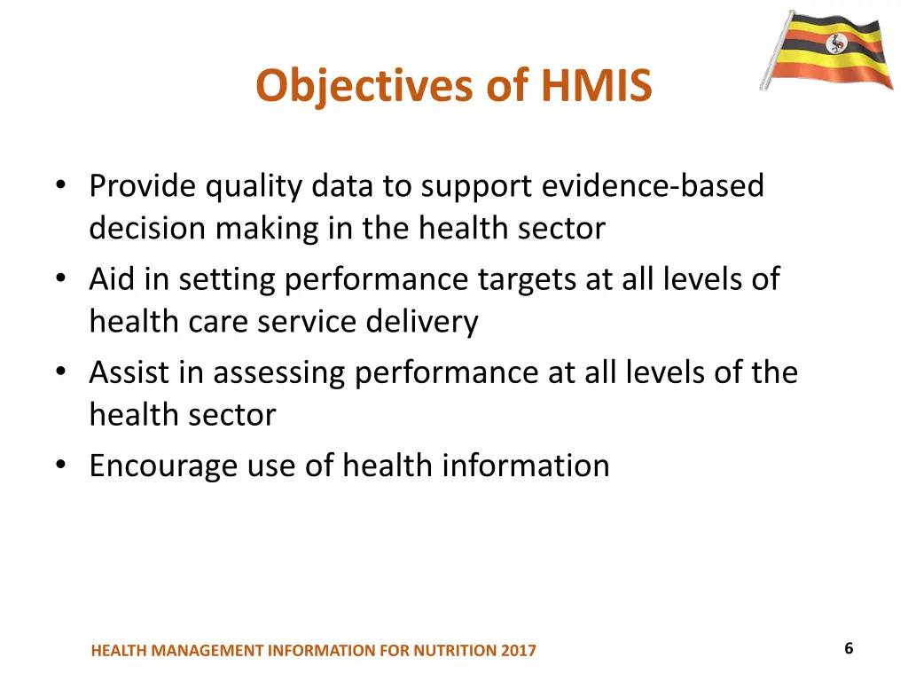 objectives of hmis