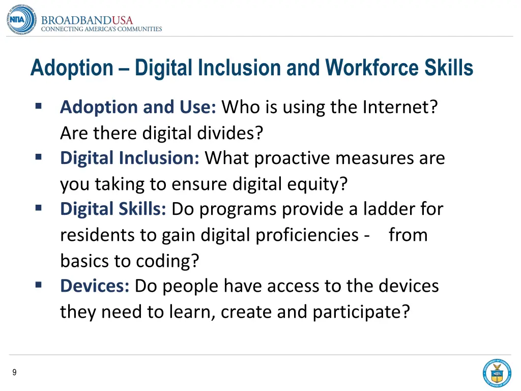 adoption digital inclusion and workforce skills