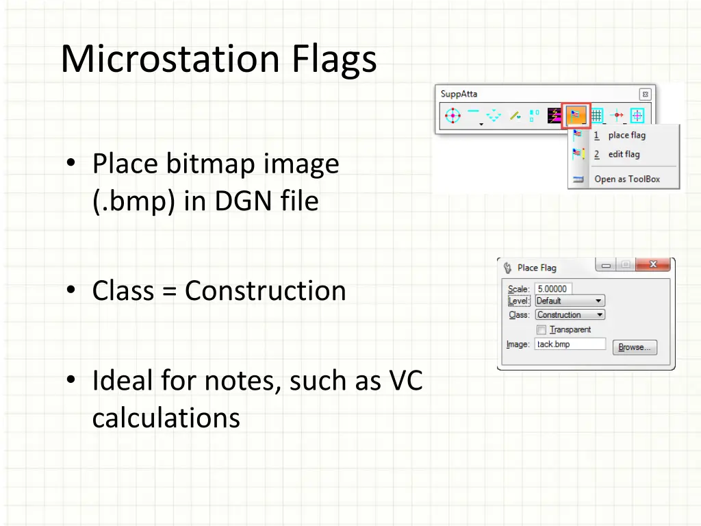 microstation flags