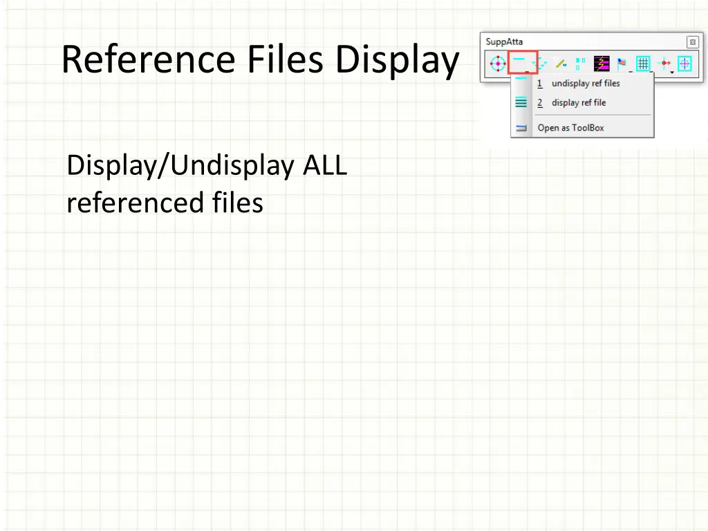 reference files display