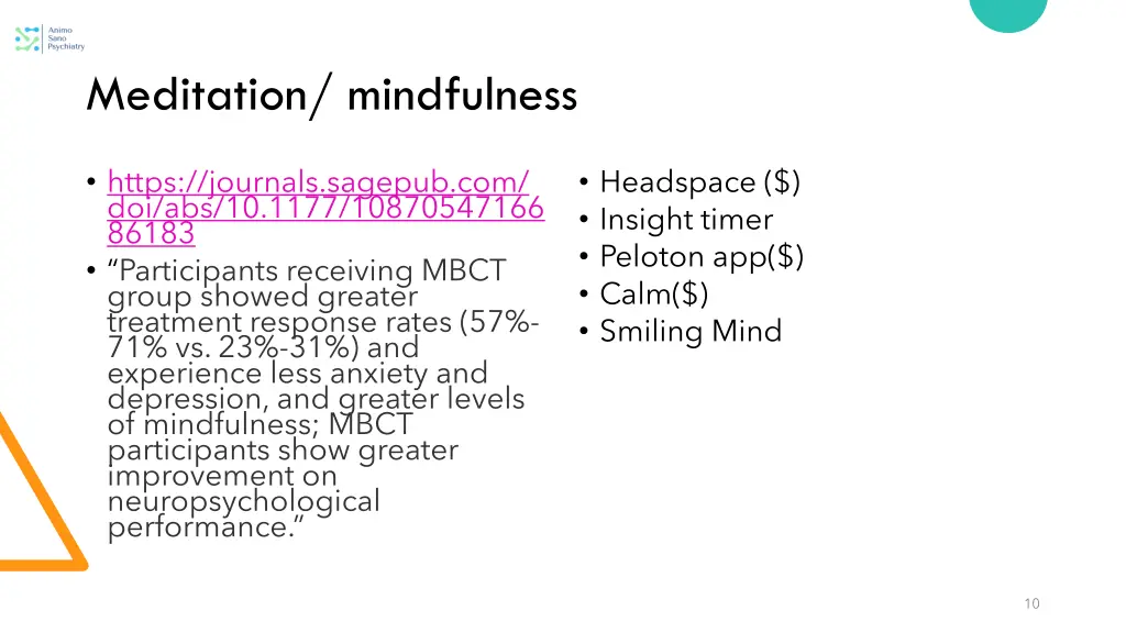 meditation mindfulness