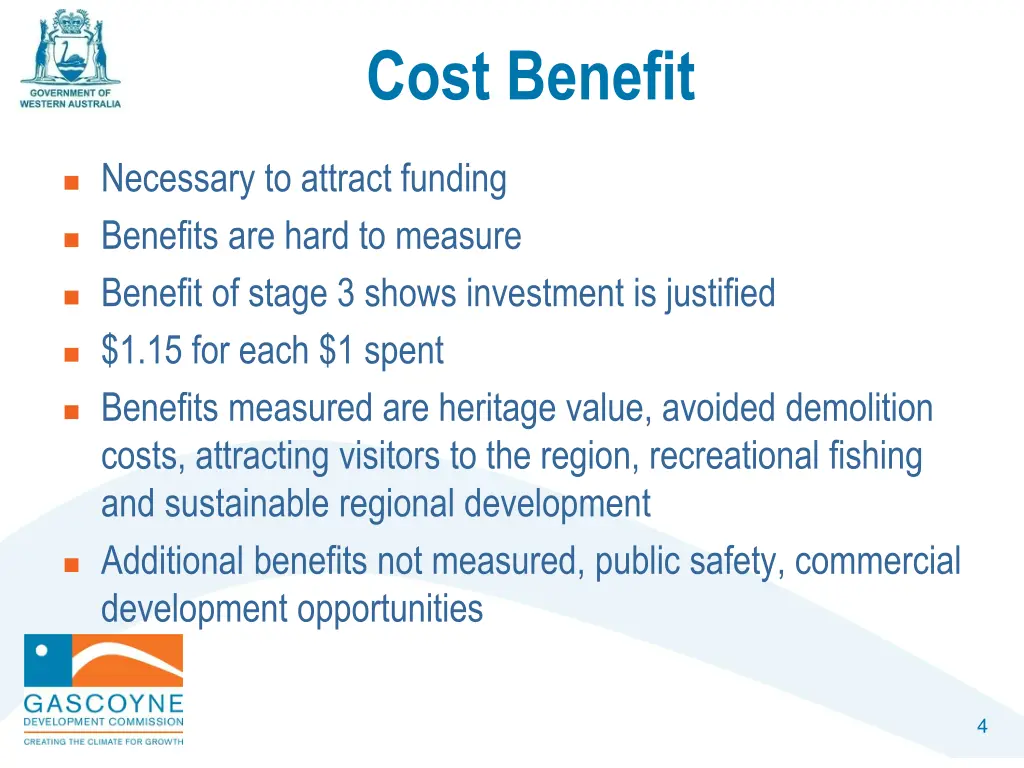 cost benefit