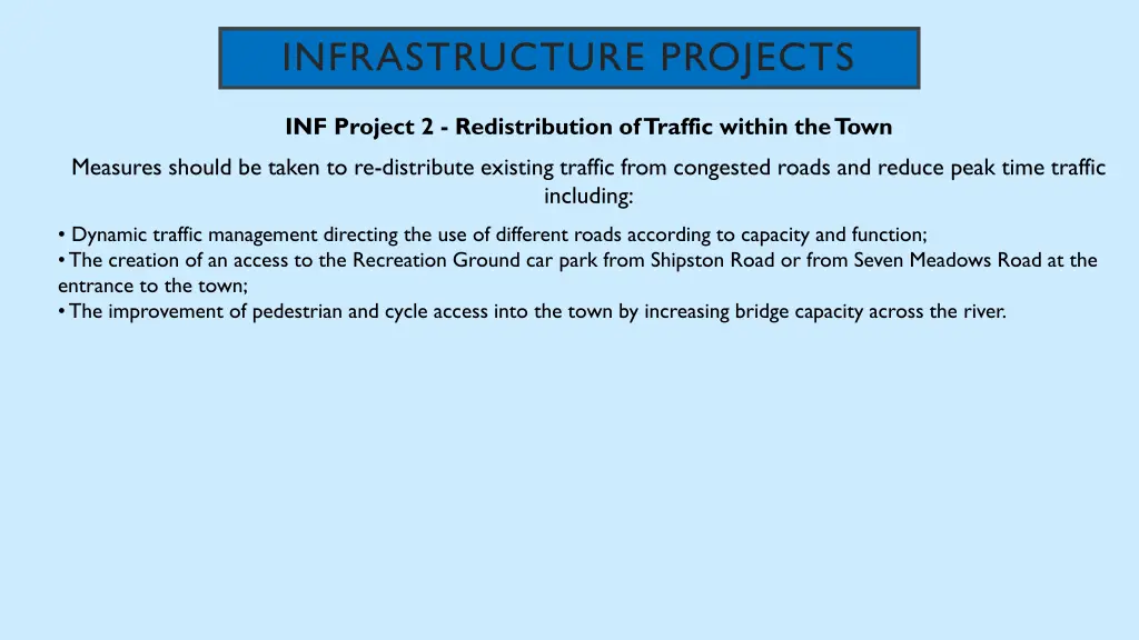 infrastructure projects 1