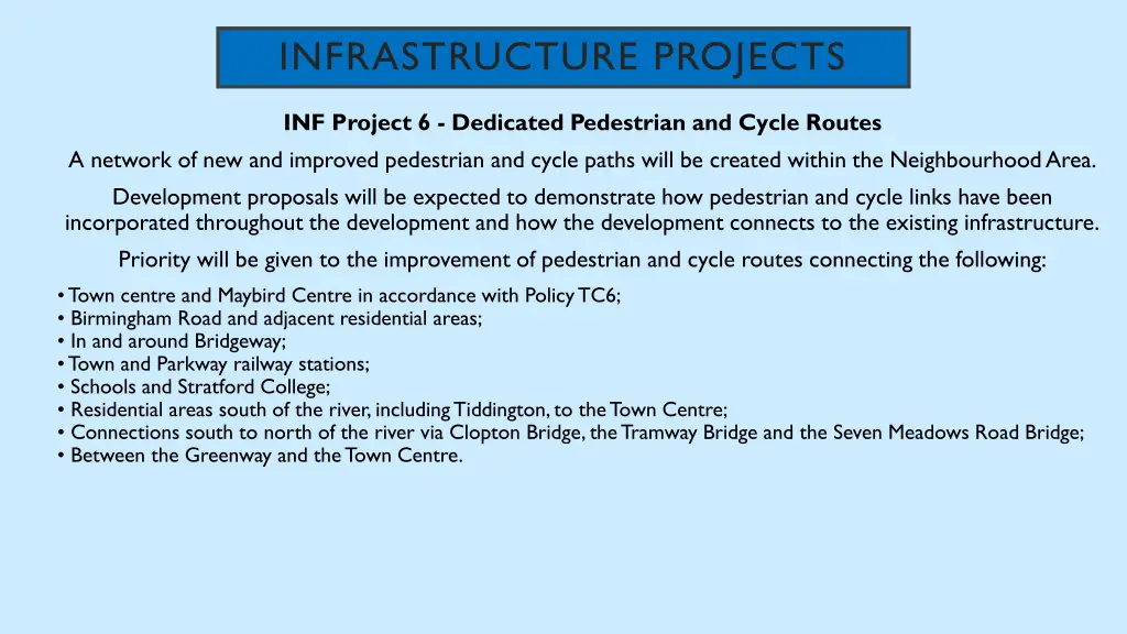 infrastructure projects 6