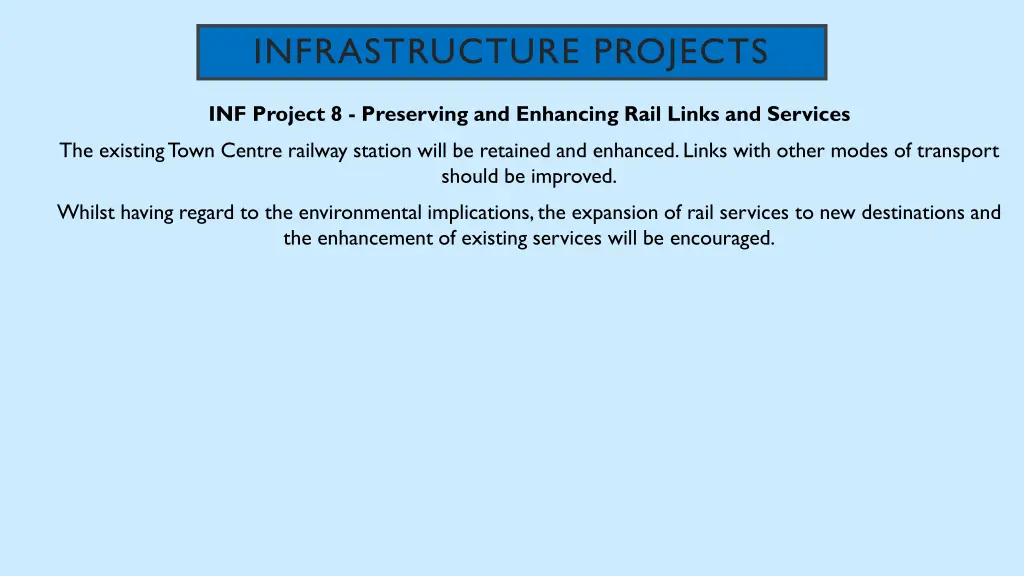 infrastructure projects 9