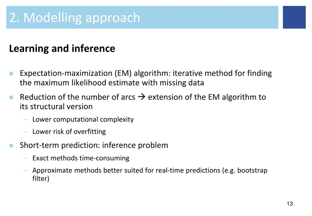 2 modelling approach 7