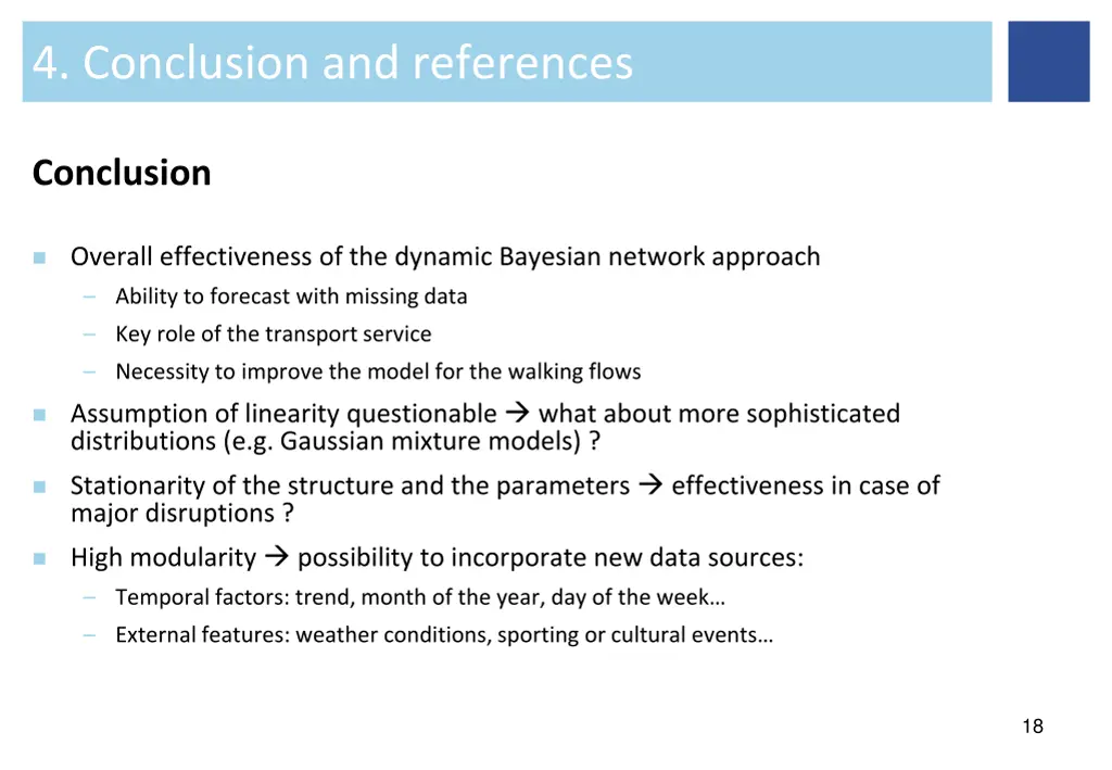 4 conclusion and references