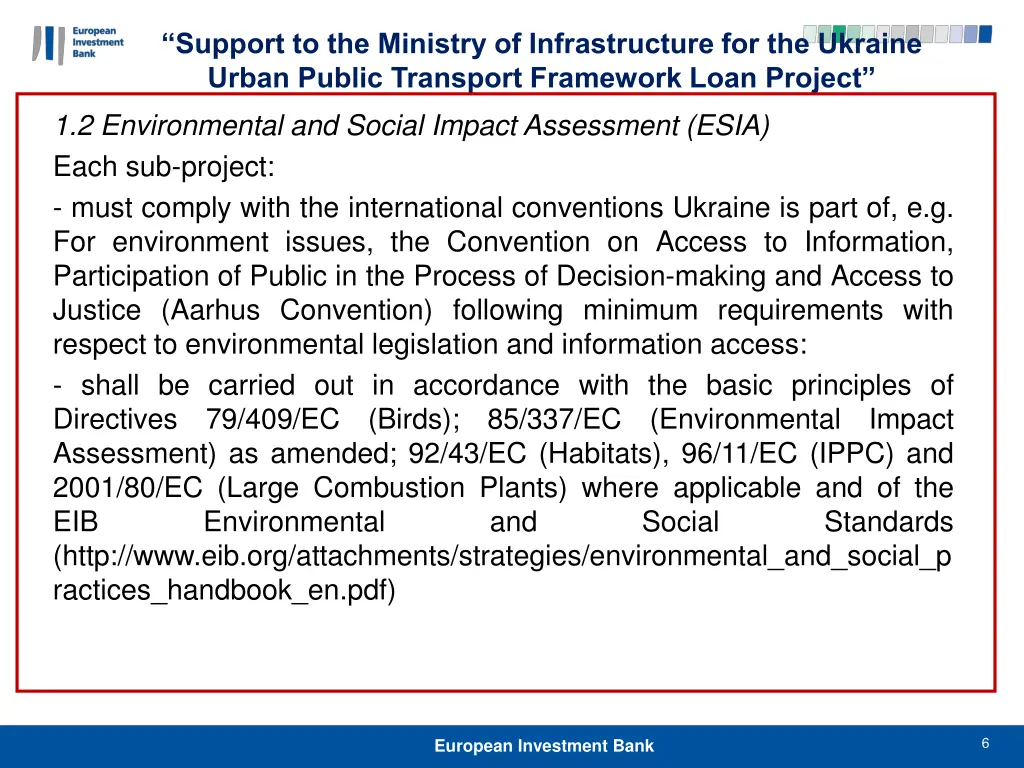 support to the ministry of infrastructure 5