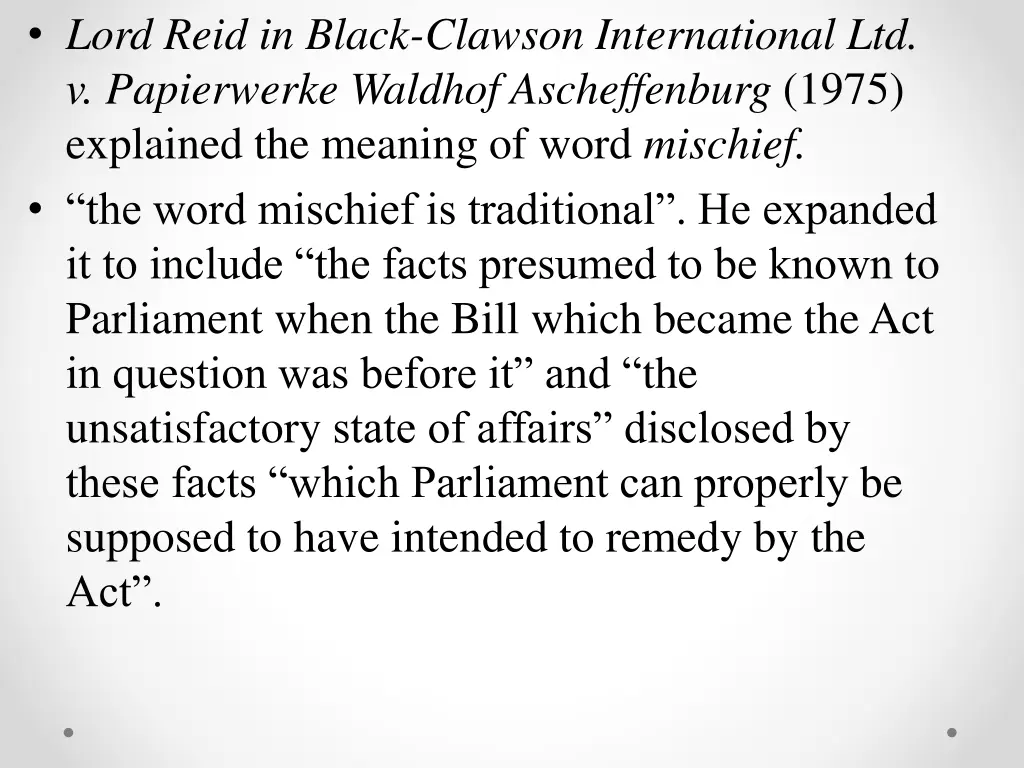 lord reid in black clawson international