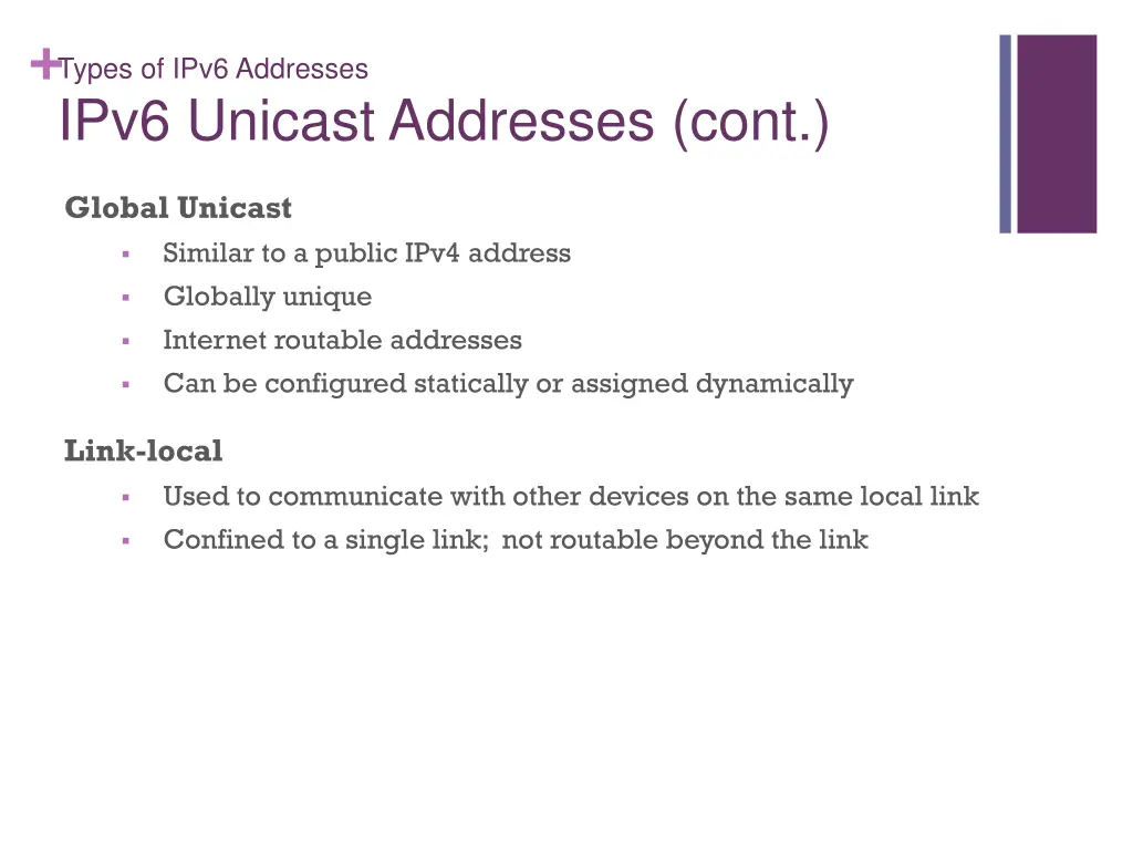 types of ipv6 addresses ipv6 unicast addresses 2