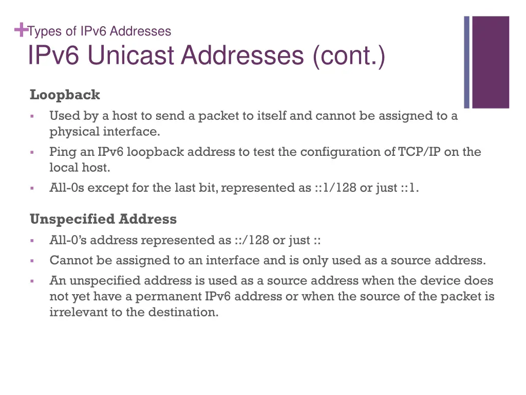 types of ipv6 addresses ipv6 unicast addresses 3