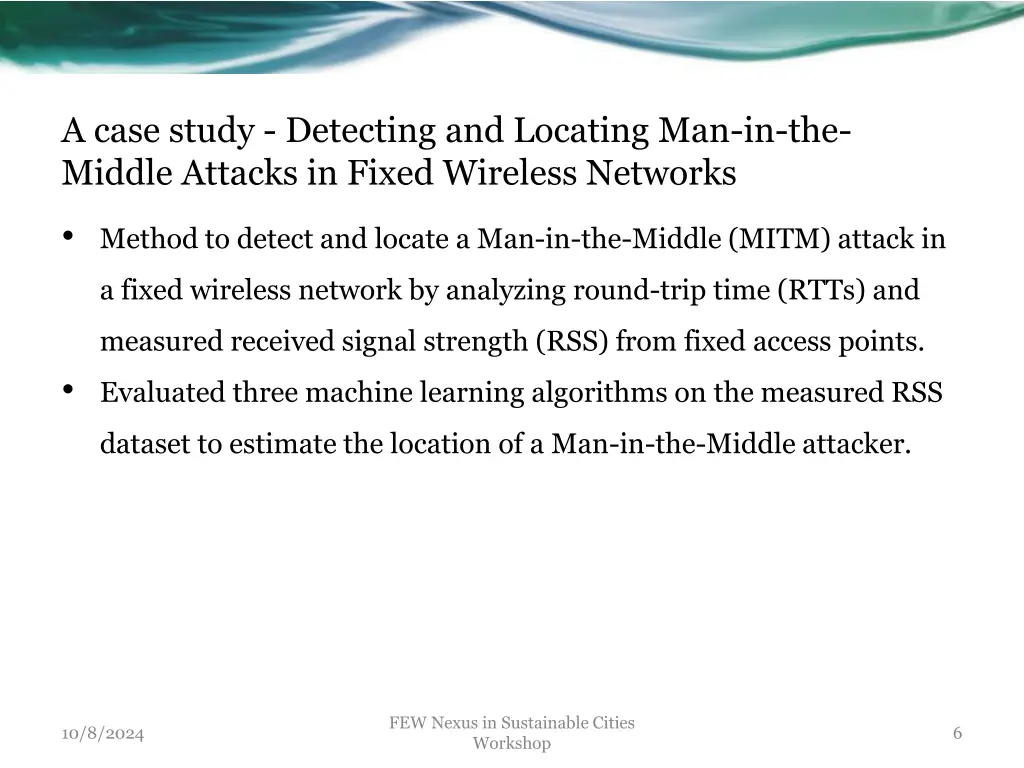 a case study detecting and locating