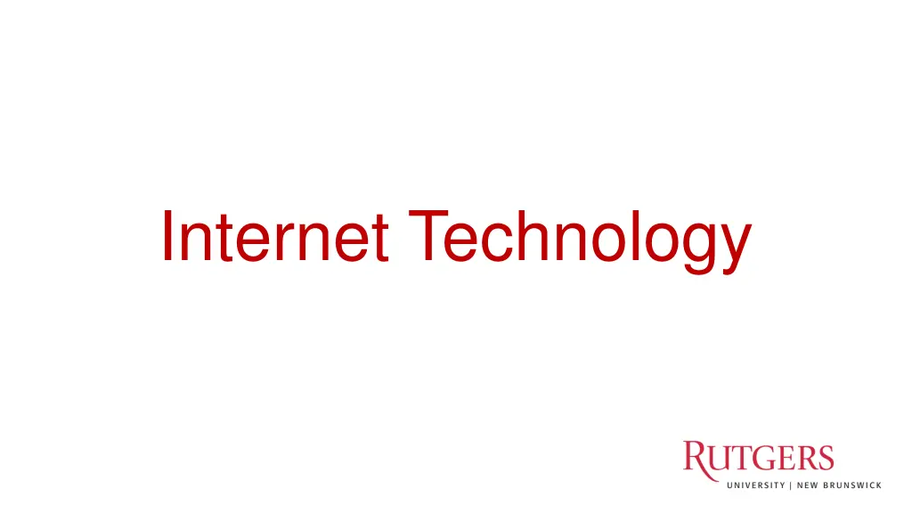 internet technology