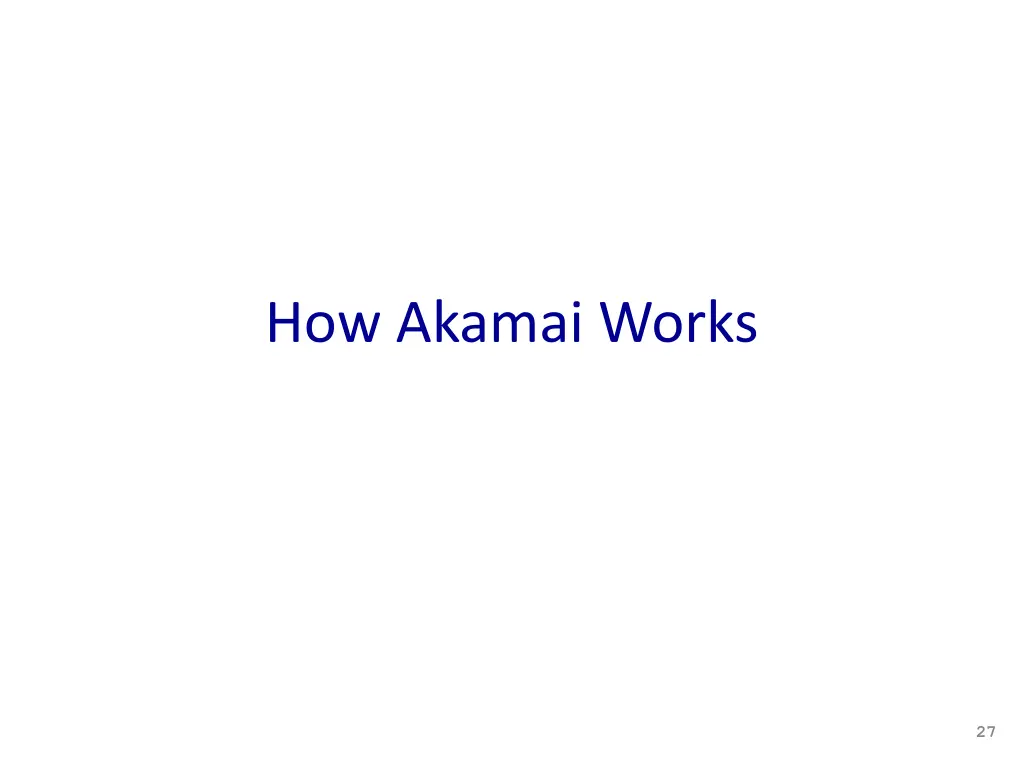 how akamai works