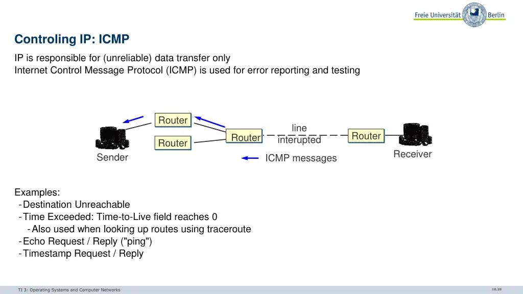 controling ip icmp