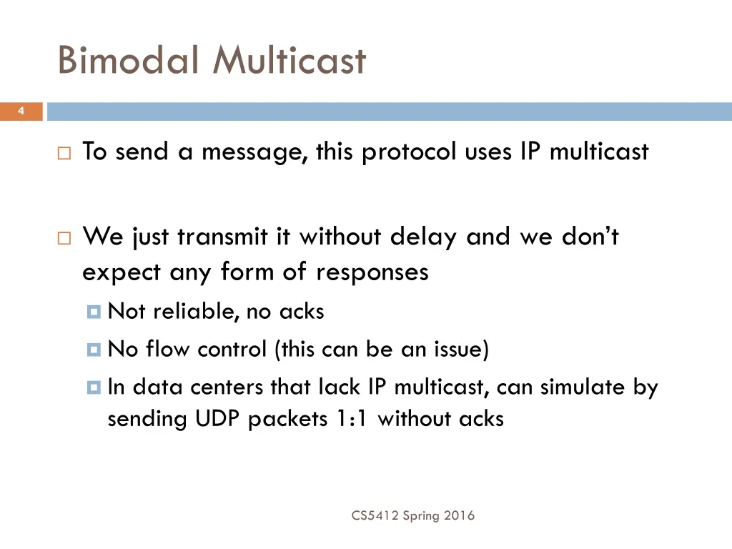 bimodal multicast