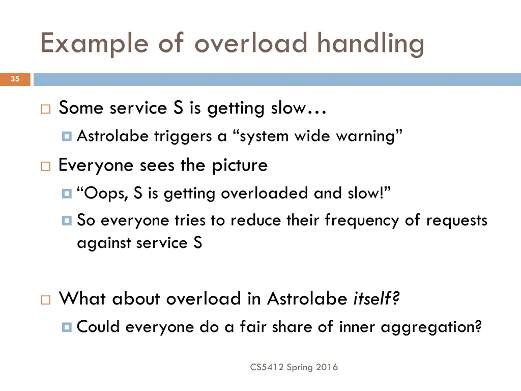 example of overload handling