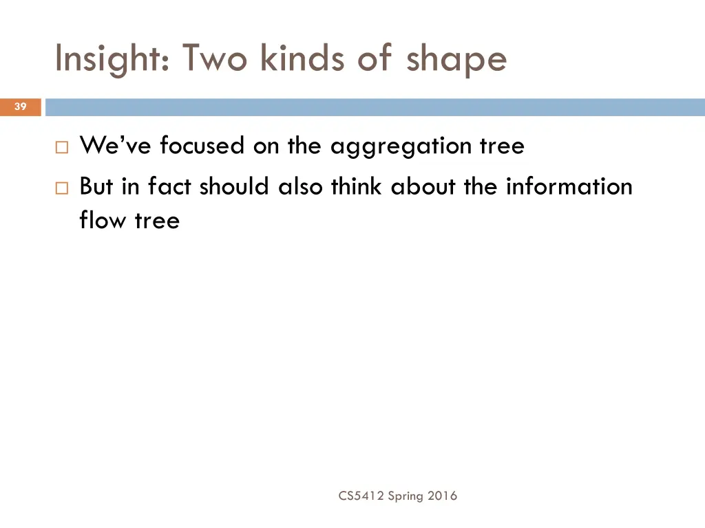 insight two kinds of shape